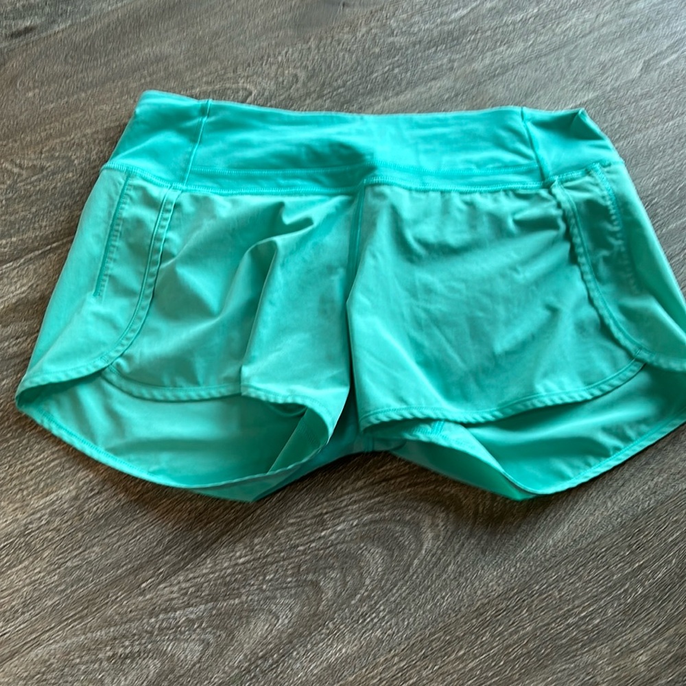 lululemon athletica Teal Athletic Shorts